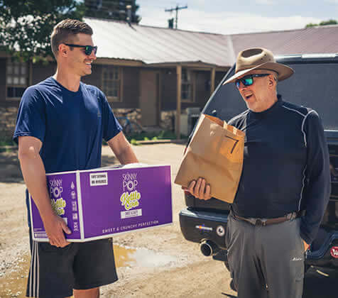 Volunteers Working with Recipients