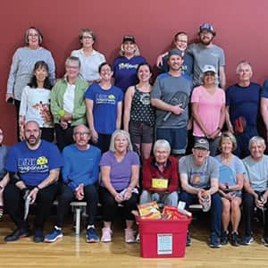 Pickleball raises money for food pantry