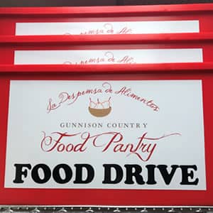 Red Bucket Food Drive
