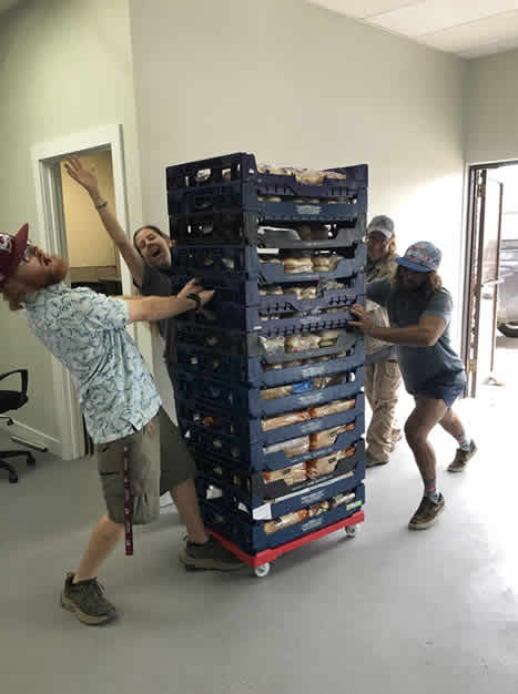 Moving the Pantry Rolling in the Bread Moving the Pantry Rolling in the Bread